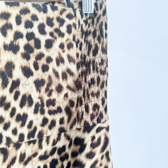 Zara Cheetah Animal Print Classic Strapless Midi Dress L - Picture 8 of 8